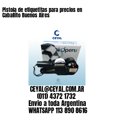 Pistola de etiquetitas para precios en Caballito Buenos Aires