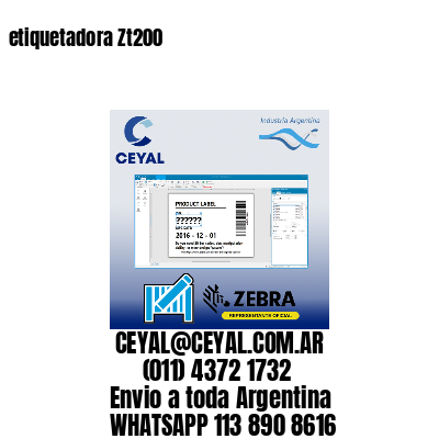 etiquetadora Zt200