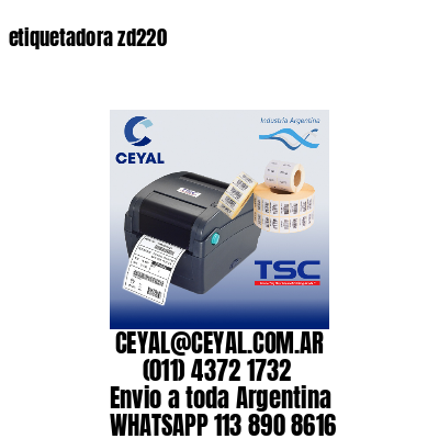 etiquetadora zd220