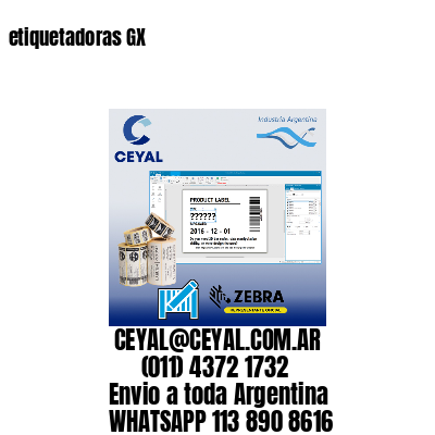 etiquetadoras GX