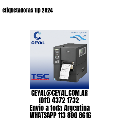etiquetadoras tlp 2824