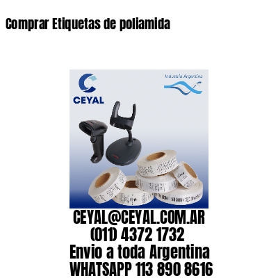Comprar Etiquetas de poliamida