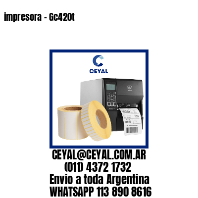 impresora – Gc420t