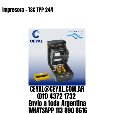 impresora – TSC TPP 244