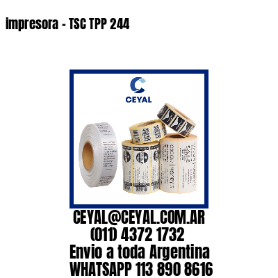 impresora – TSC TPP 244