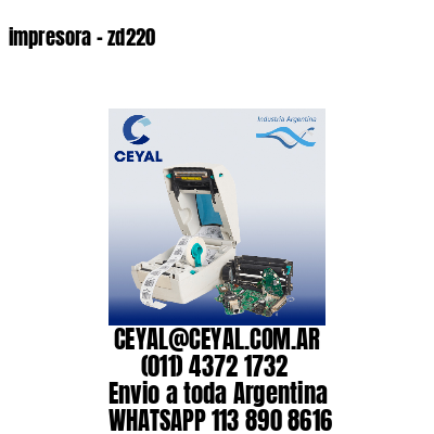 impresora – zd220