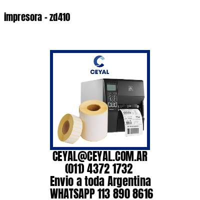 impresora – zd410