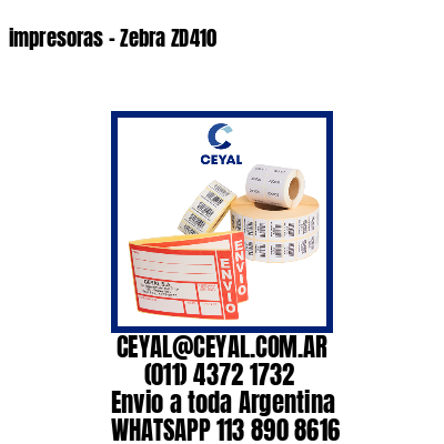 impresoras – Zebra ZD410