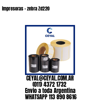 impresoras – zebra Zd220