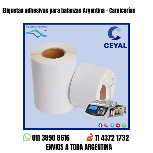 Etiquetas adhesivas para balanzas Argentina – Carnicerías