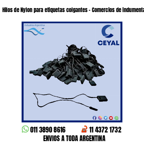 Hilos de Nylon para etiquetas colgantes – Comercios de indumentaria