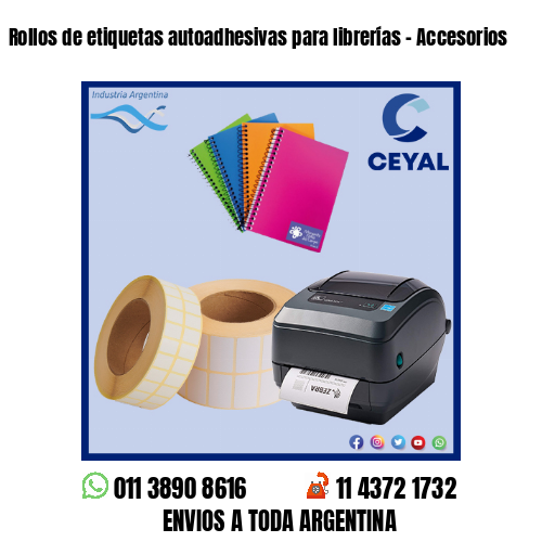 Rollos de etiquetas autoadhesivas para librerías – Accesorios