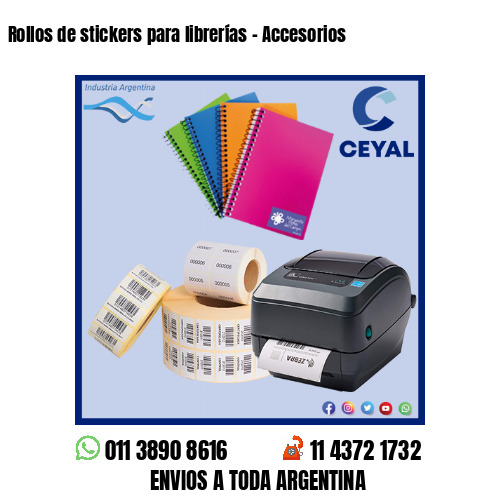 Rollos de stickers para librerías – Accesorios