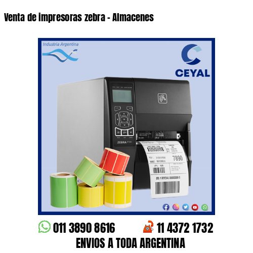 Venta de impresoras zebra – Almacenes