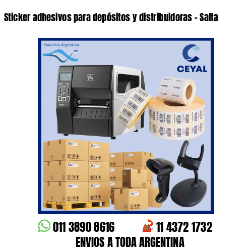 Sticker adhesivos para depósitos y distribuidoras – Salta
