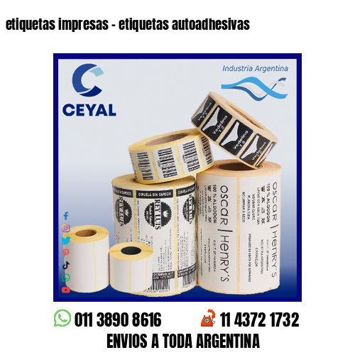 etiquetas impresas – etiquetas autoadhesivas