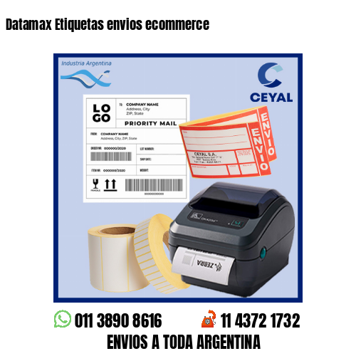 Datamax Etiquetas envios ecommerce