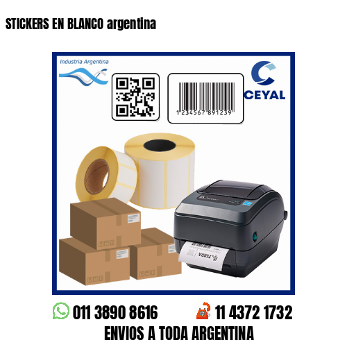STICKERS EN BLANCO argentina