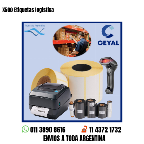 X500 Etiquetas logistica