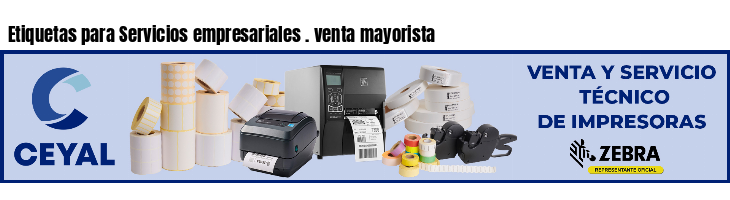 Etiquetas para Servicios empresariales . venta mayorista
