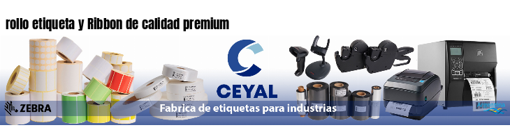 rollo etiqueta y Ribbon de calidad premium