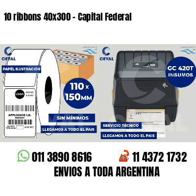 10 ribbons 40x300 - Capital Federal