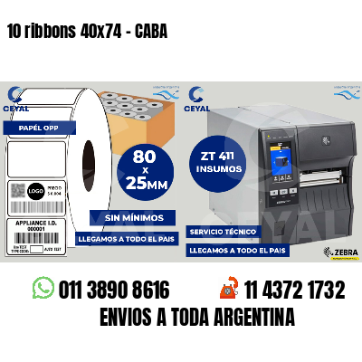 10 ribbons 40x74 - CABA