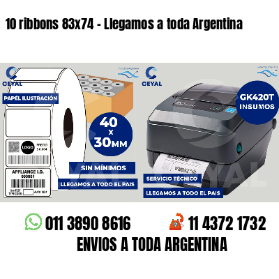 10 ribbons 83x74 - Llegamos a toda Argentina