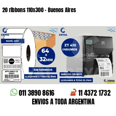 20 ribbons 110x300 - Buenos Aires