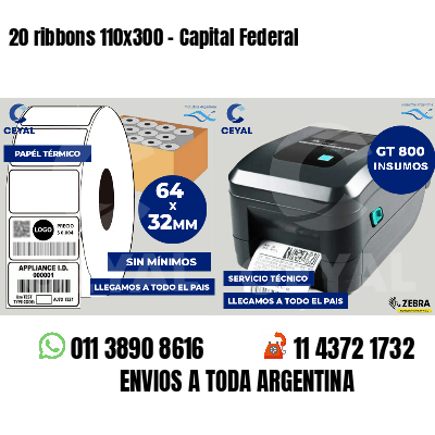 20 ribbons 110x300 - Capital Federal
