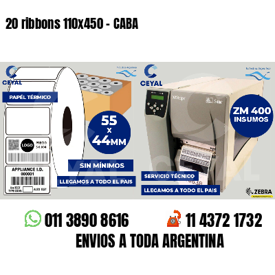 20 ribbons 110x450 - CABA
