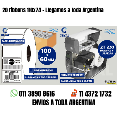 20 ribbons 110x74 - Llegamos a toda Argentina