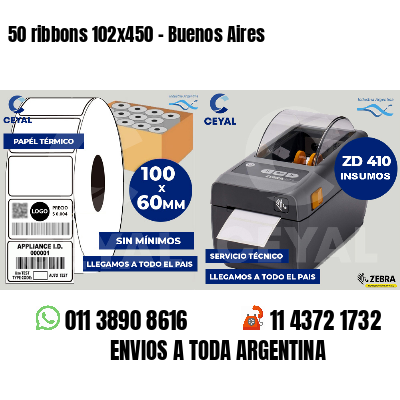50 ribbons 102x450 - Buenos Aires