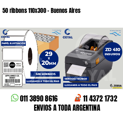 50 ribbons 110x300 - Buenos Aires