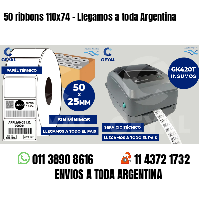 50 ribbons 110x74 - Llegamos a toda Argentina