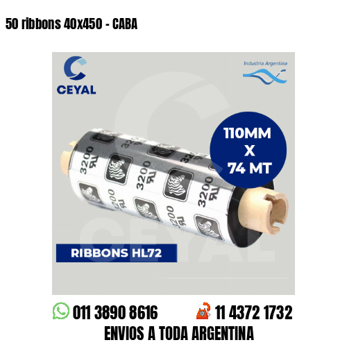 50 ribbons 40×450 – CABA