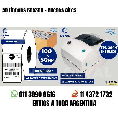50 ribbons 60x300 - Buenos Aires