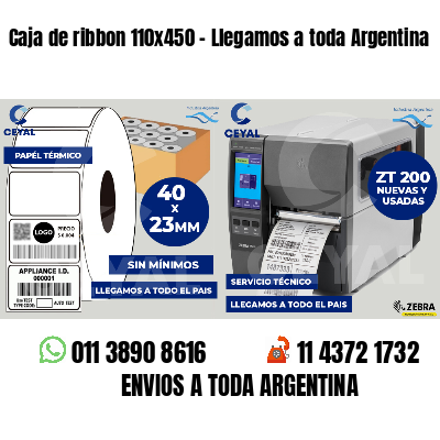 Caja de ribbon 110x450 - Llegamos a toda Argentina