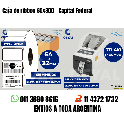 Caja de ribbon 60x300 - Capital Federal