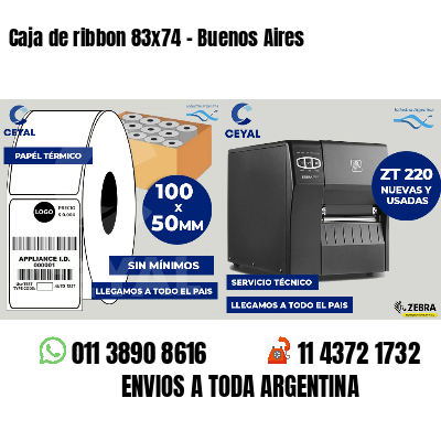 Caja de ribbon 83x74 - Buenos Aires