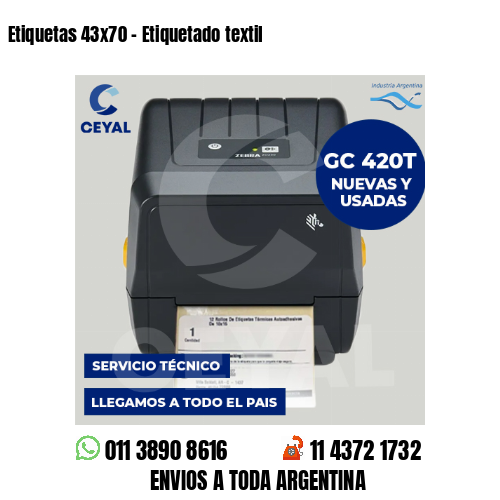 Etiquetas 43×70 – Etiquetado textil