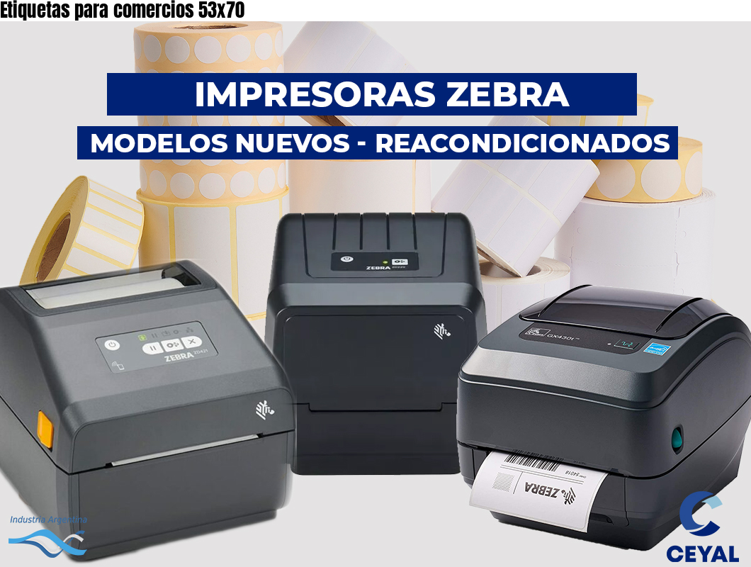 Etiquetas para comercios 53x70