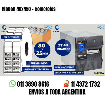 Ribbon 40x450 - comercios