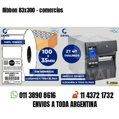 Ribbon 83x300 - comercios
