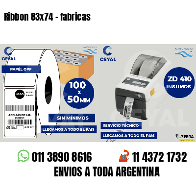 Ribbon 83x74 - fabricas