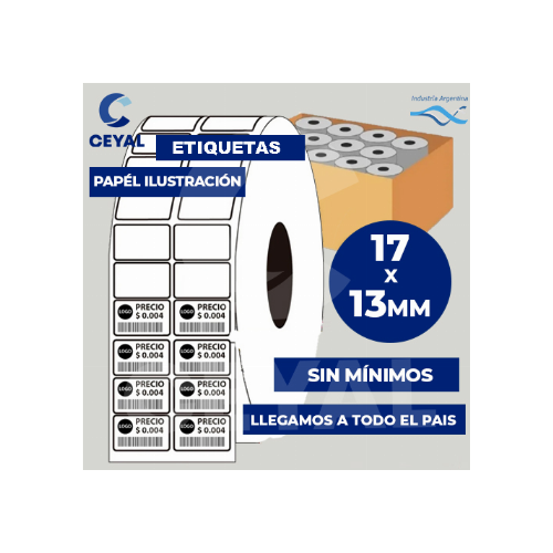etiquetas adhesivas 500 unidades depositos