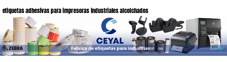 etiquetas adhesivas para impresoras industriales alcolchados