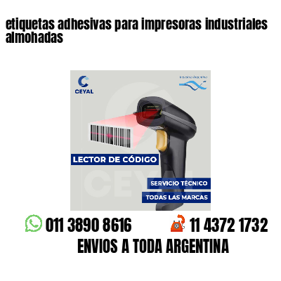 etiquetas adhesivas para impresoras industriales almohadas