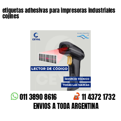 etiquetas adhesivas para impresoras industriales cojines