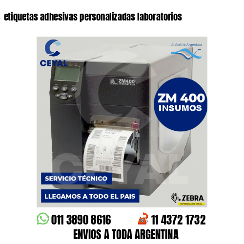 etiquetas adhesivas personalizadas laboratorios